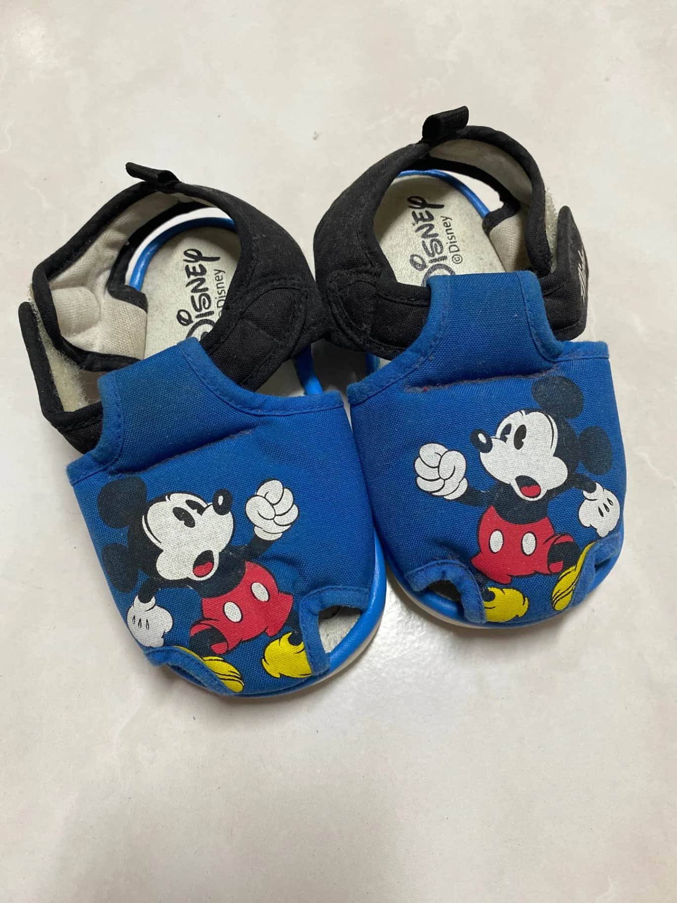 Disney 迪士尼 米奇老鼠造型兒童涼鞋 1雙