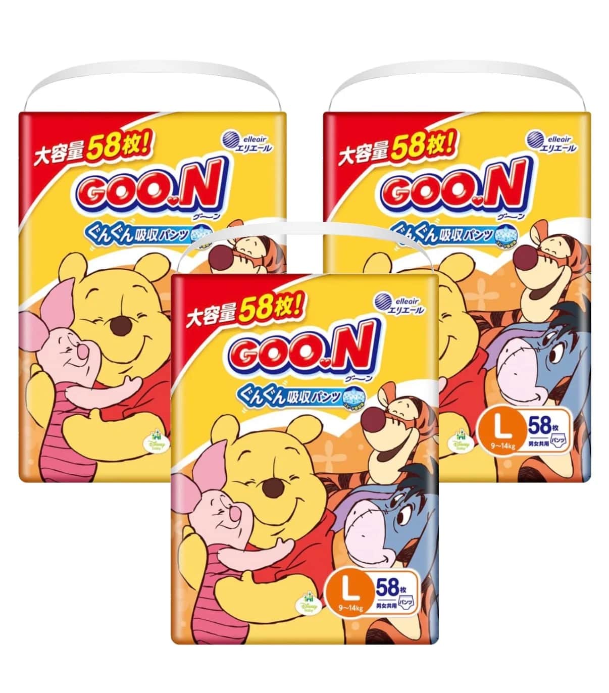 大王 GOO.N 褲型尿布 L號 58片裝