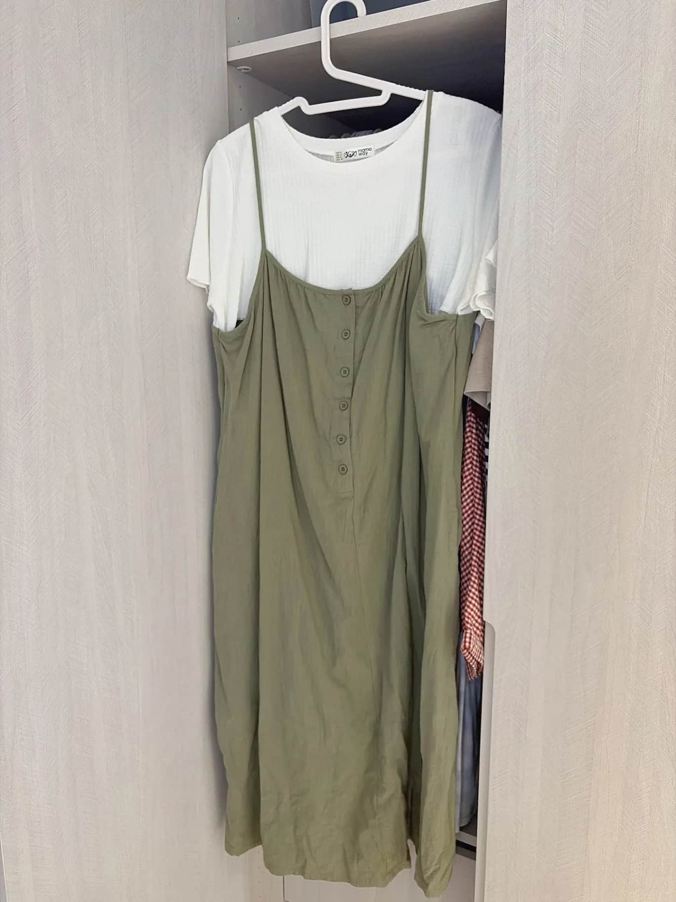 Mamaway 媽媽餵 兩件式哺乳洋裝