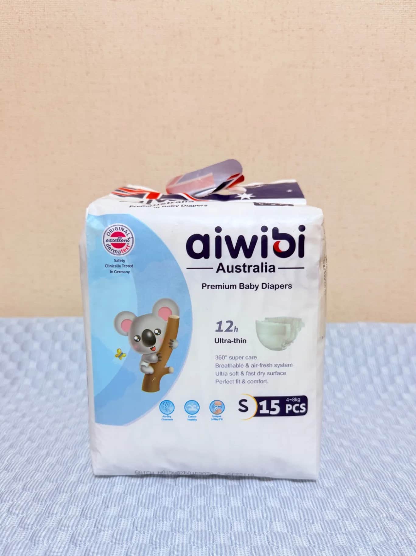 aiwibi尿布 S號 15片裝