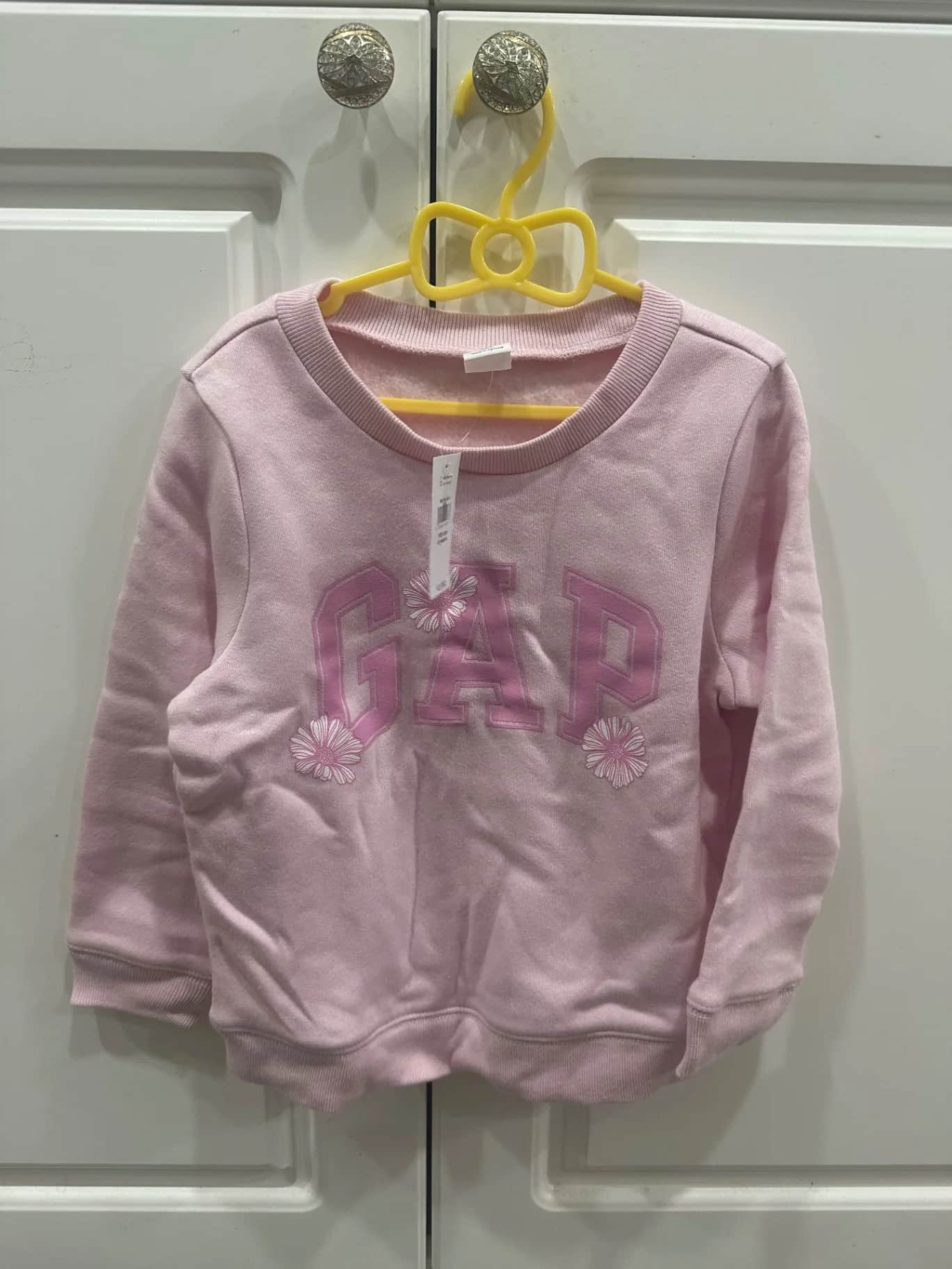 日本購入 全新GAP LOGO內刷毛 衛衣 105cm