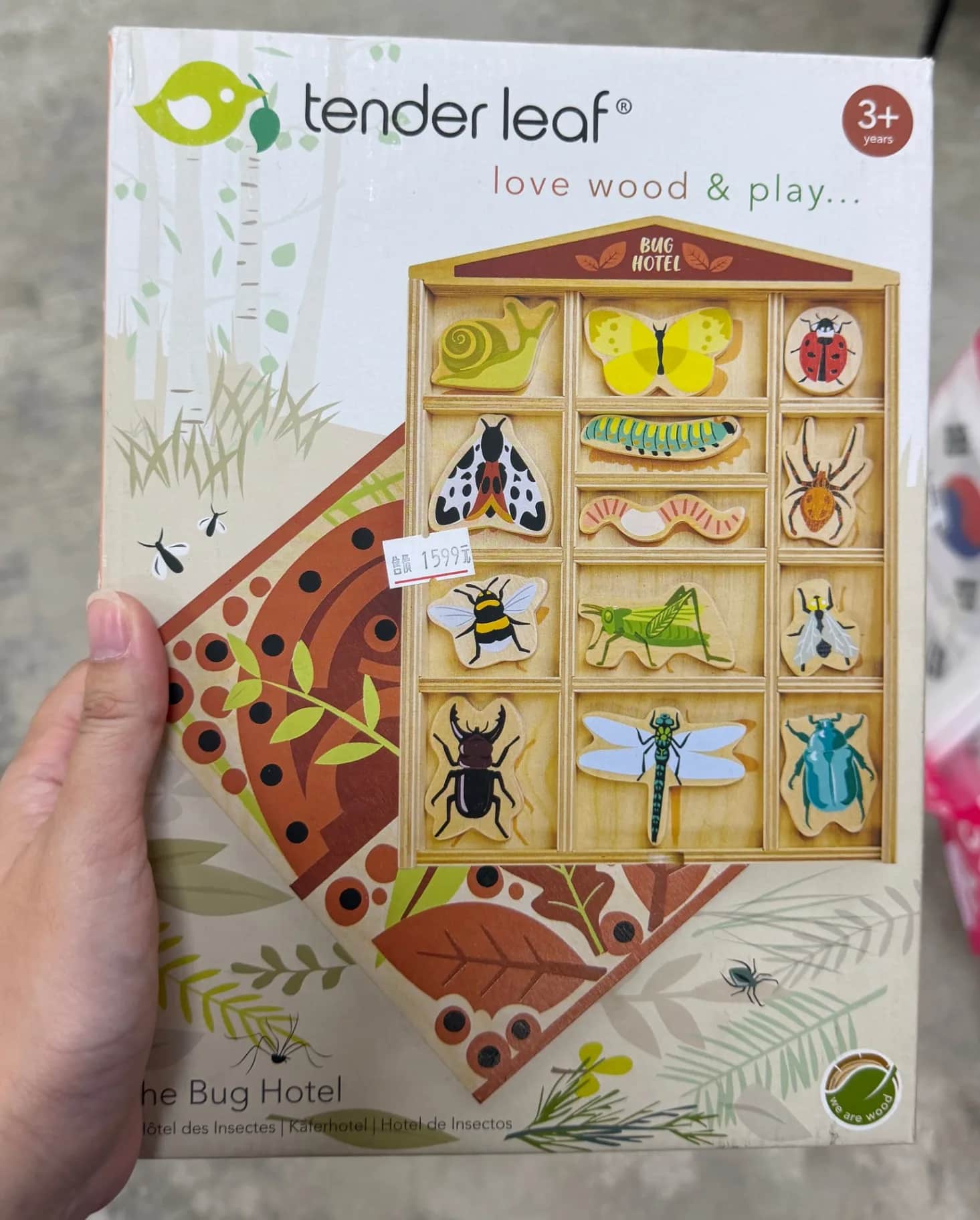 Tender Leaf Bug Hotel 木製昆蟲旅館